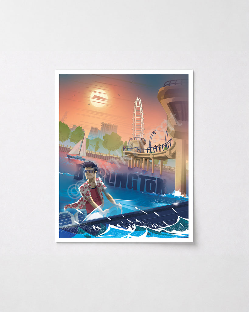 Burlington Ontario Art Print