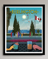 Burlington Waterfront 16x20 Misprint