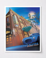 Chatham Ontario Retro Suites Art Print