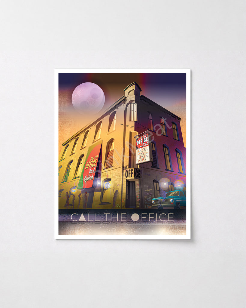 London Ontario Call The Office Art Print