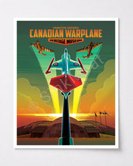 Canadian Warplane Museum Art Print