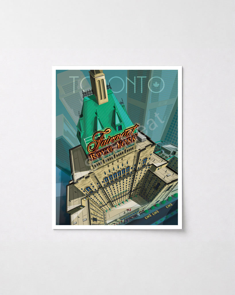 Fairmont Royal York Art Print