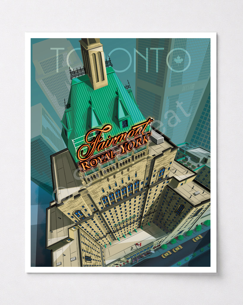 Fairmont Royal York Art Print