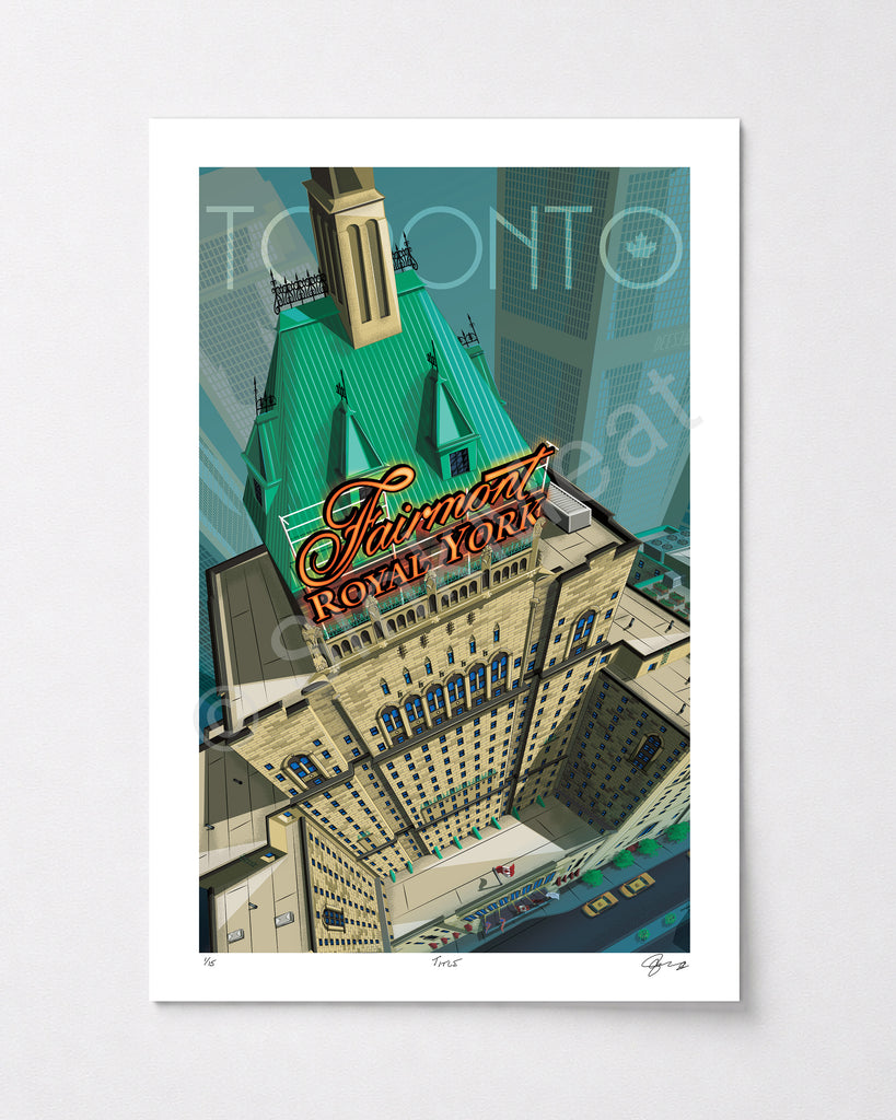 Fairmont Royal York Art Print