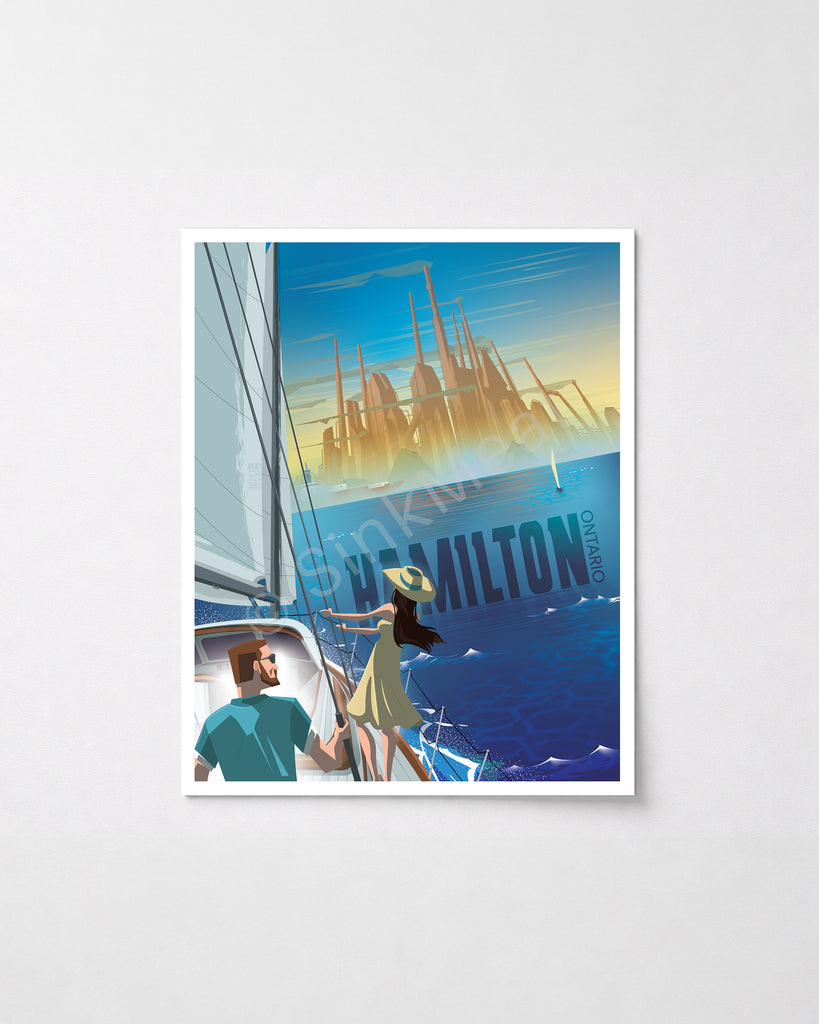 Hamilton Ontario Waterfront Art Print