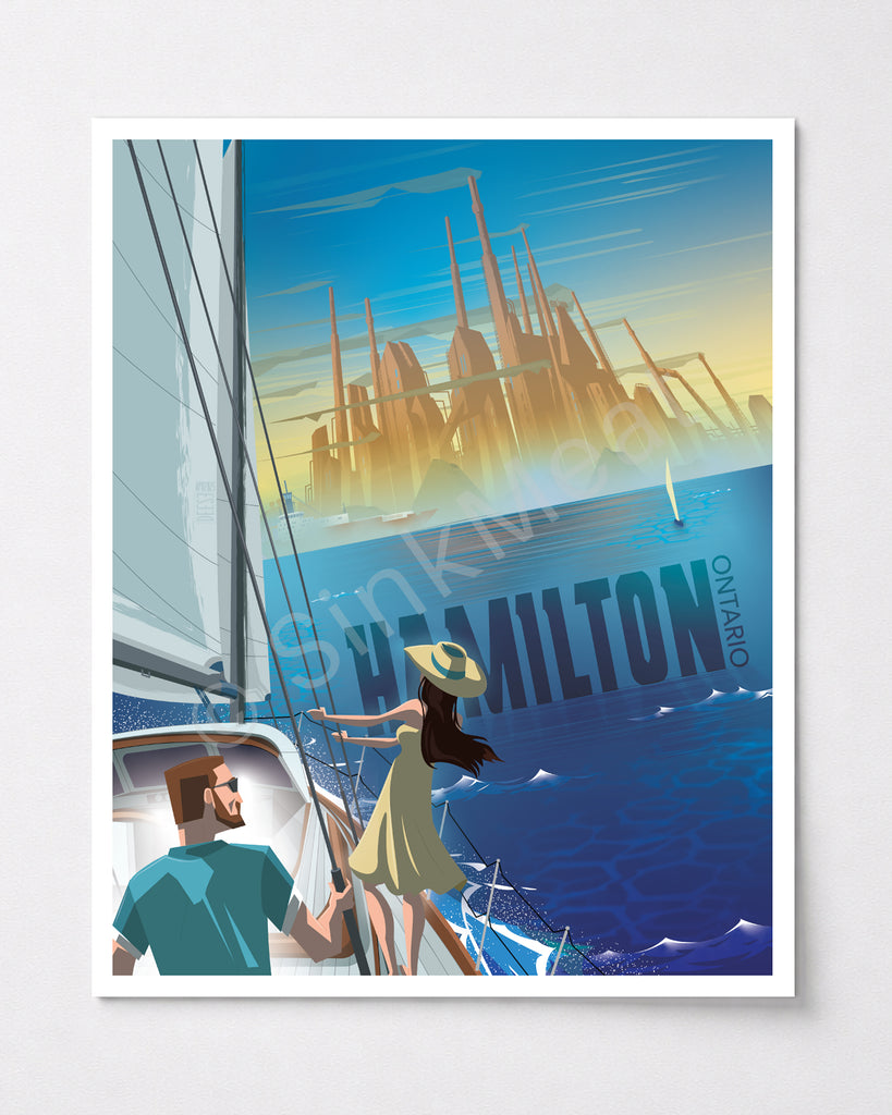 Hamilton Ontario Waterfront Art Print
