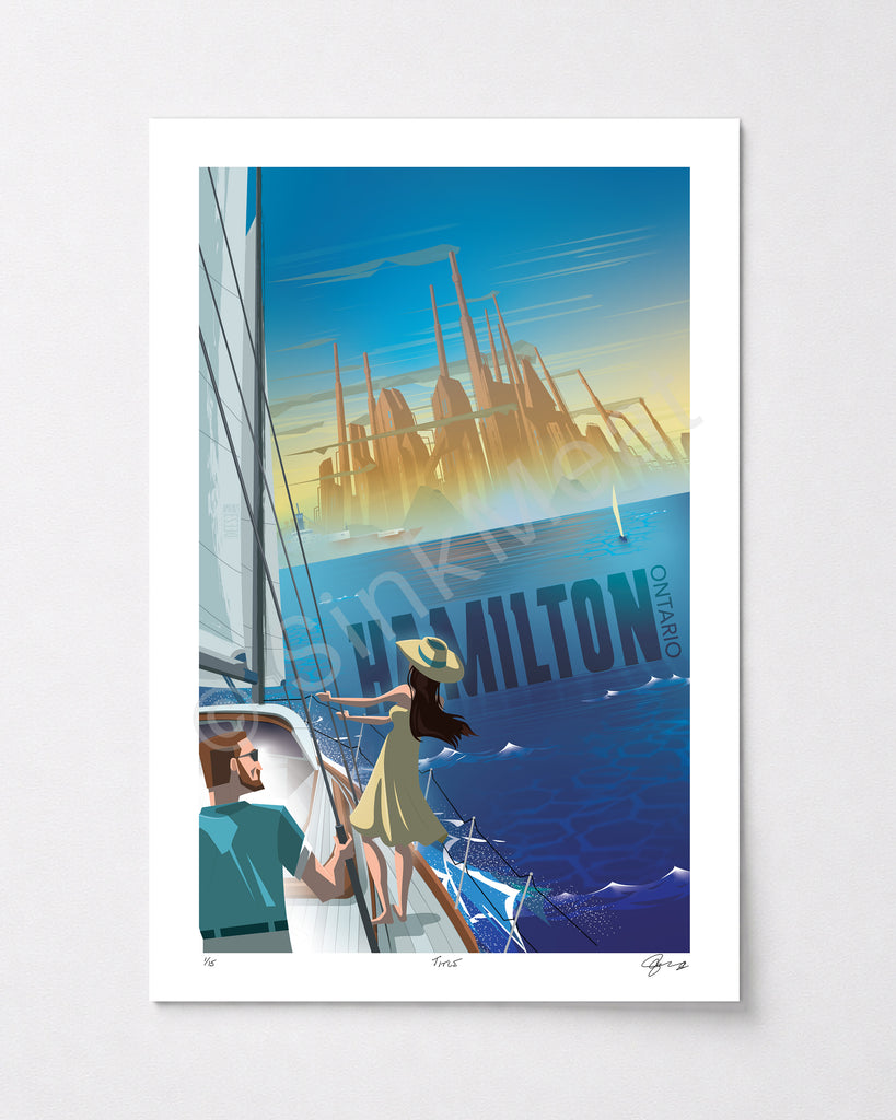 Hamilton Ontario Waterfront Art Print