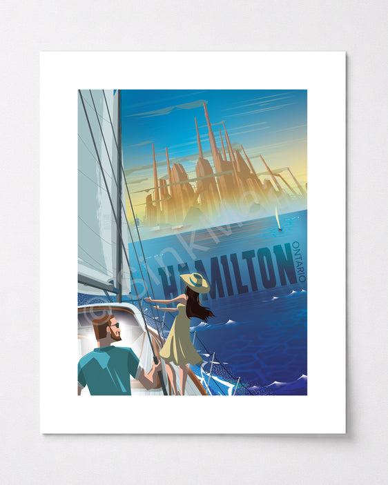 Hamilton Ontario Waterfront Art Print