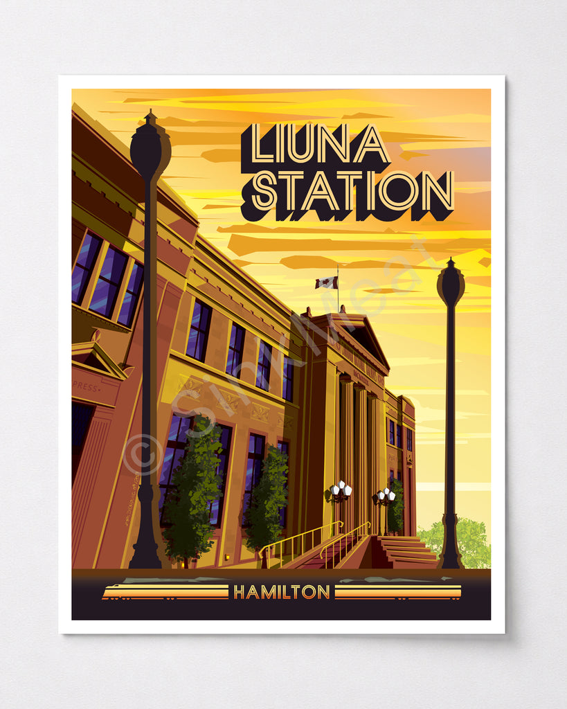 Liuna Station Art Print