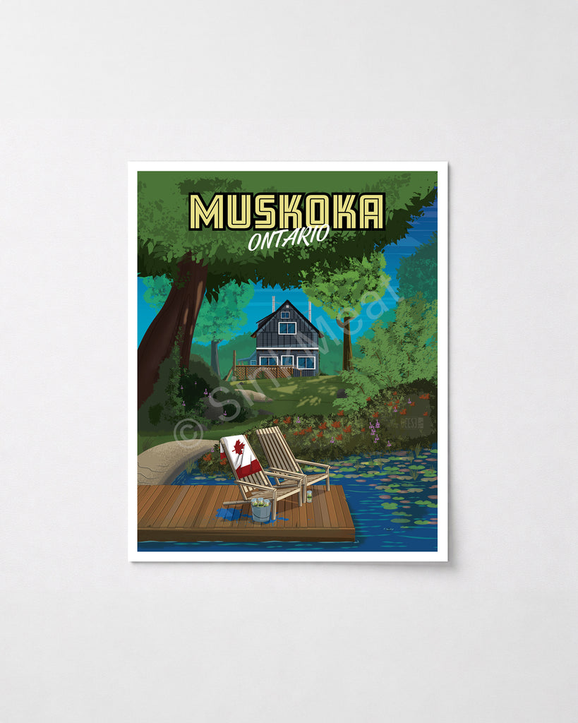 Muskoka Ontario Art Print