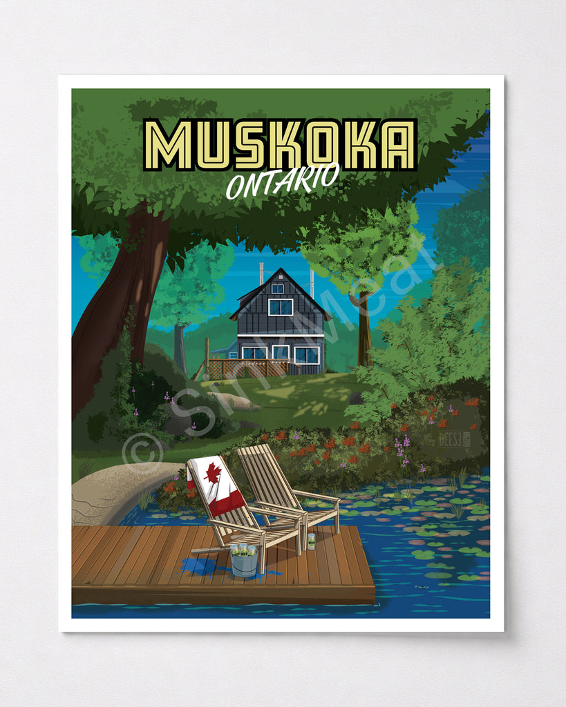 Muskoka Ontario Art Print