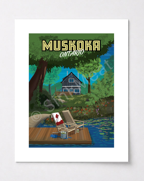 Muskoka Ontario Art Print