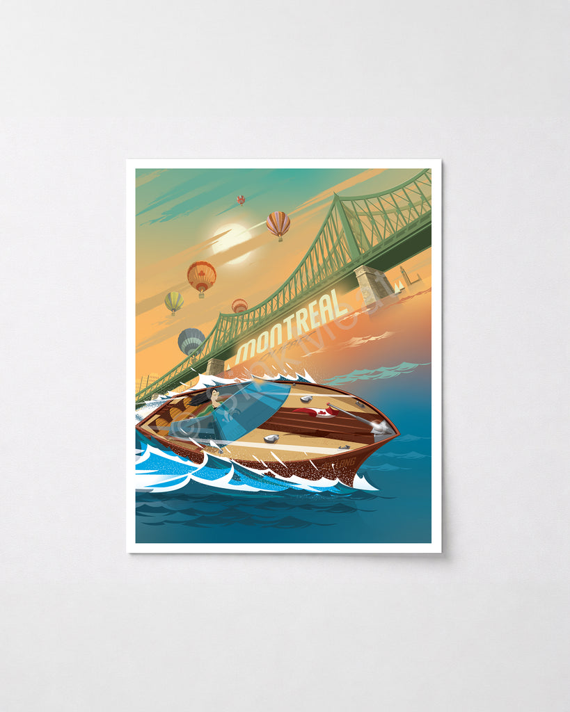 Montreal Quebec Art Print
