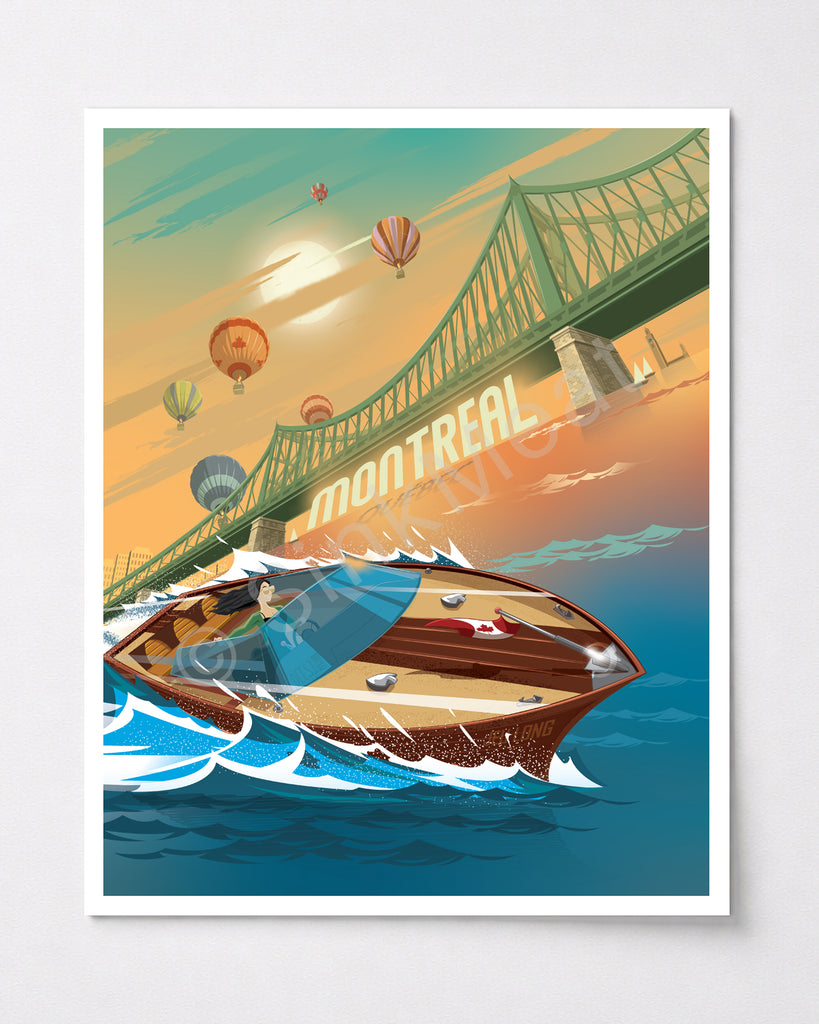 Montreal Quebec Art Print