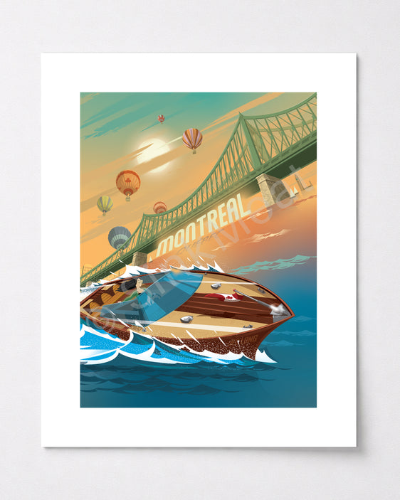 Montreal Quebec Art Print