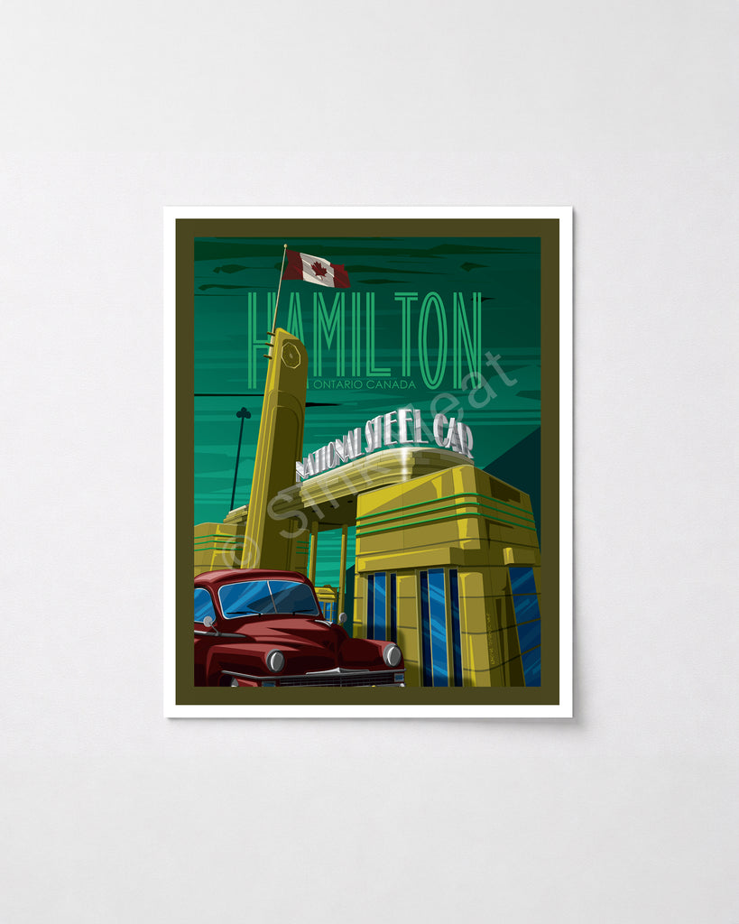 National Steel Car Art Print