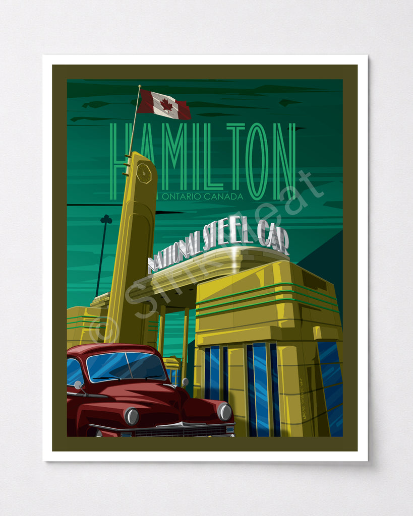 National Steel Car Art Print