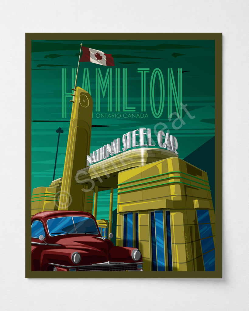 National Steel Car 16x20 No Border