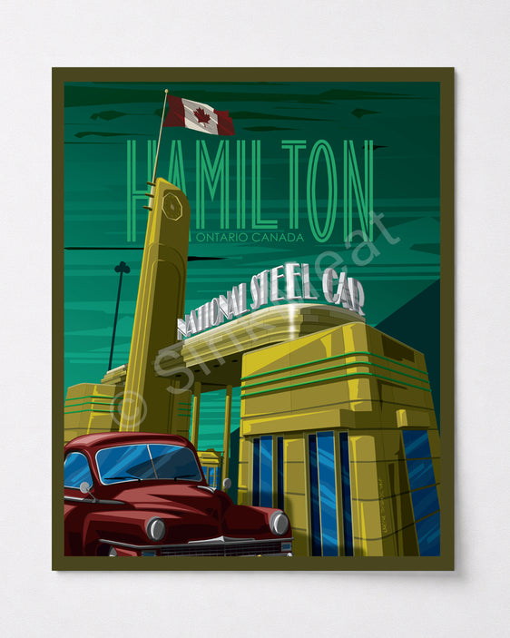National Steel Car 16x20 No Border
