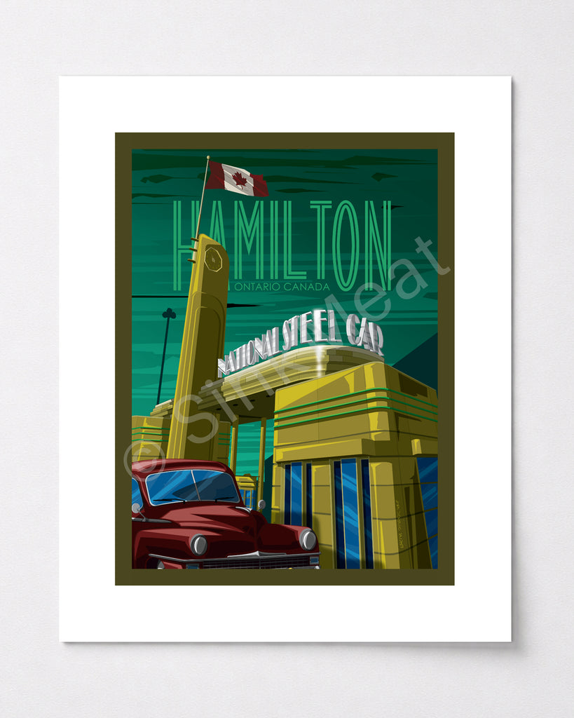 National Steel Car Art Print