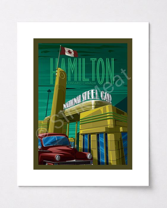 National Steel Car Art Print