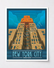 The New Yorker Hotel Art Print