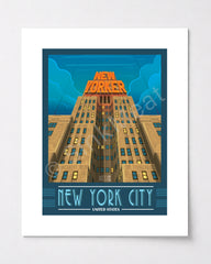 The New Yorker Hotel Art Print