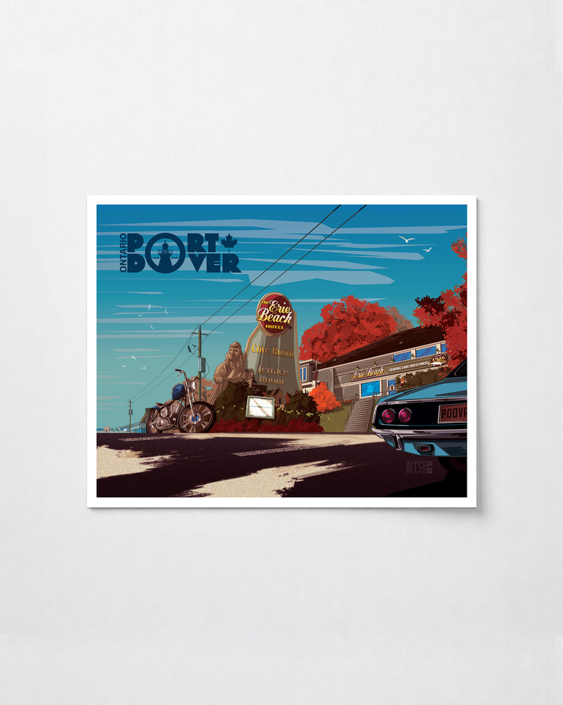 Erie Beach Art Print