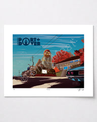 Erie Beach Art Print