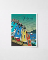 St. John's Newfoundland Art Print
