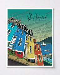 St. John's Newfoundland Art Print