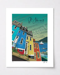 St. John's Newfoundland Art Print