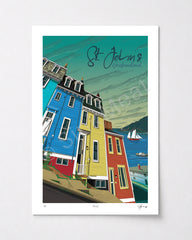 St. John's Newfoundland Art Print