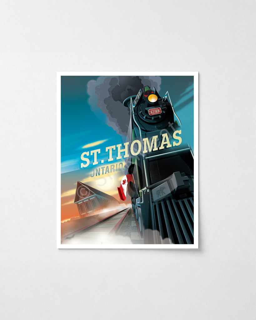St. Thomas Ontario Art Print