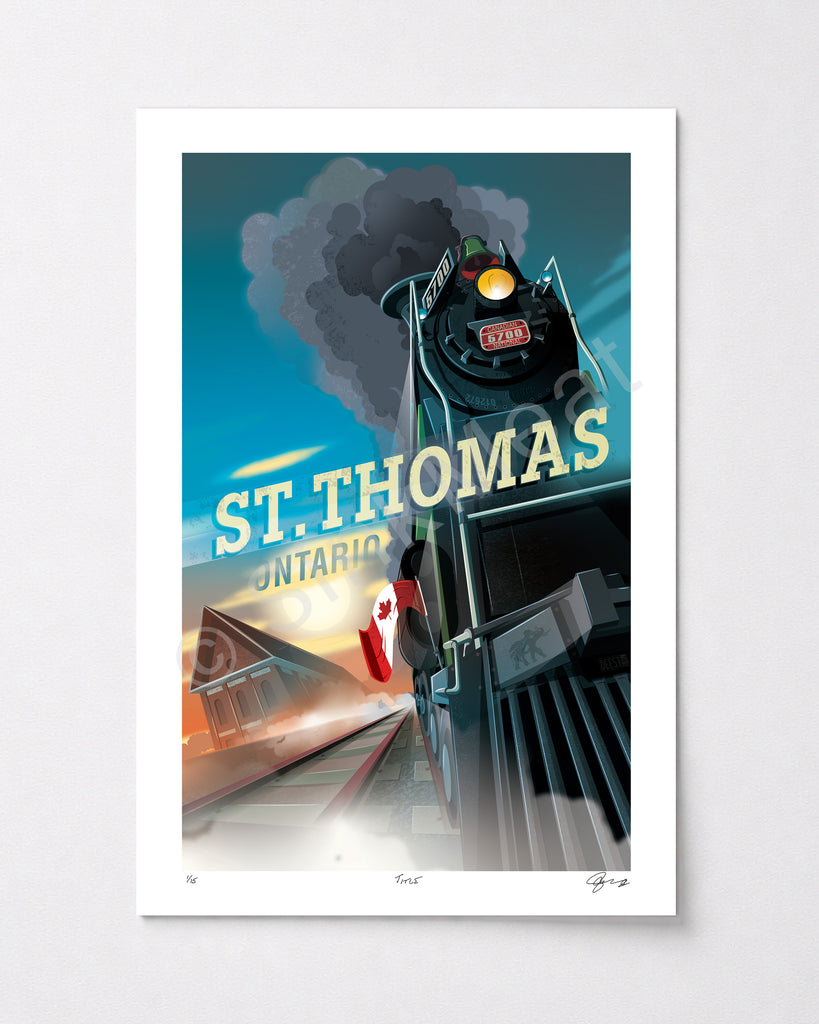 St. Thomas Ontario Art Print