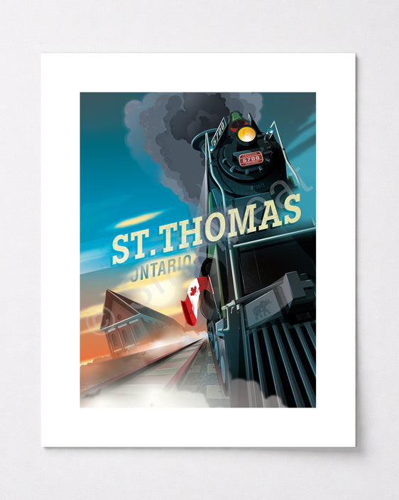 St. Thomas Ontario Art Print