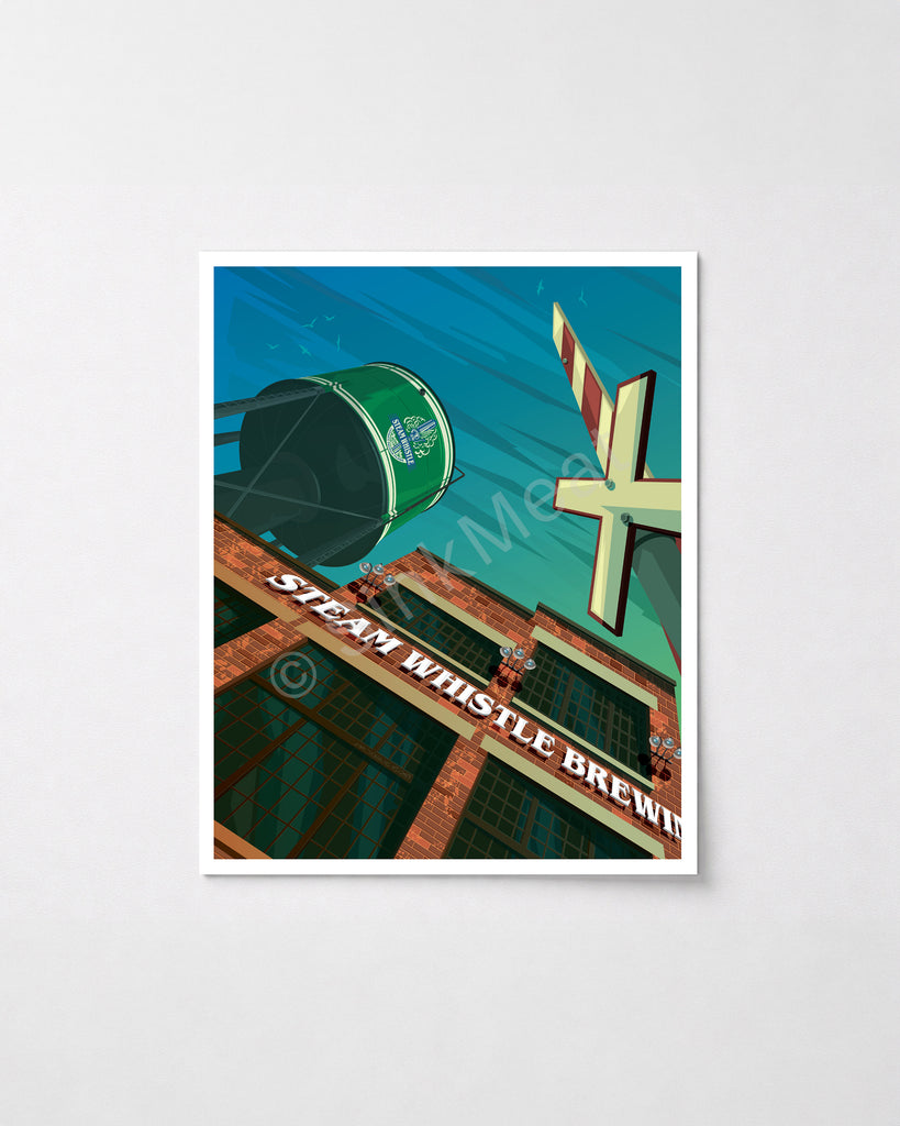 Steam Whistle Brewery Art Print