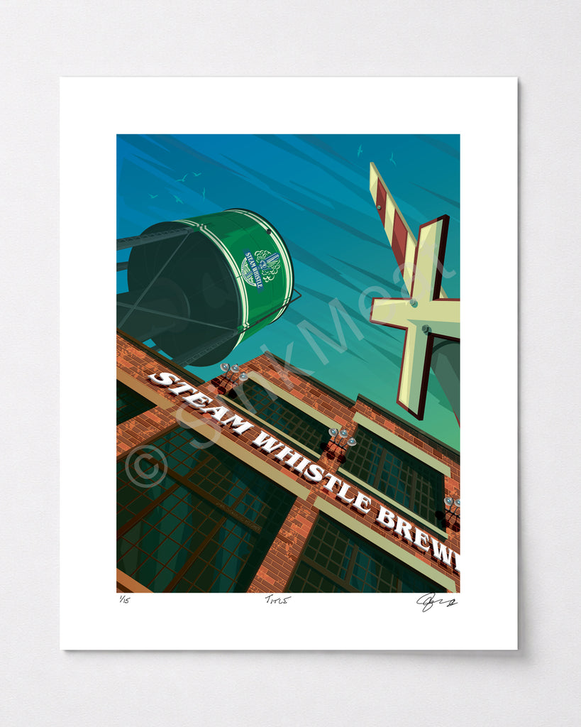 Steam Whistle Brewery Art Print