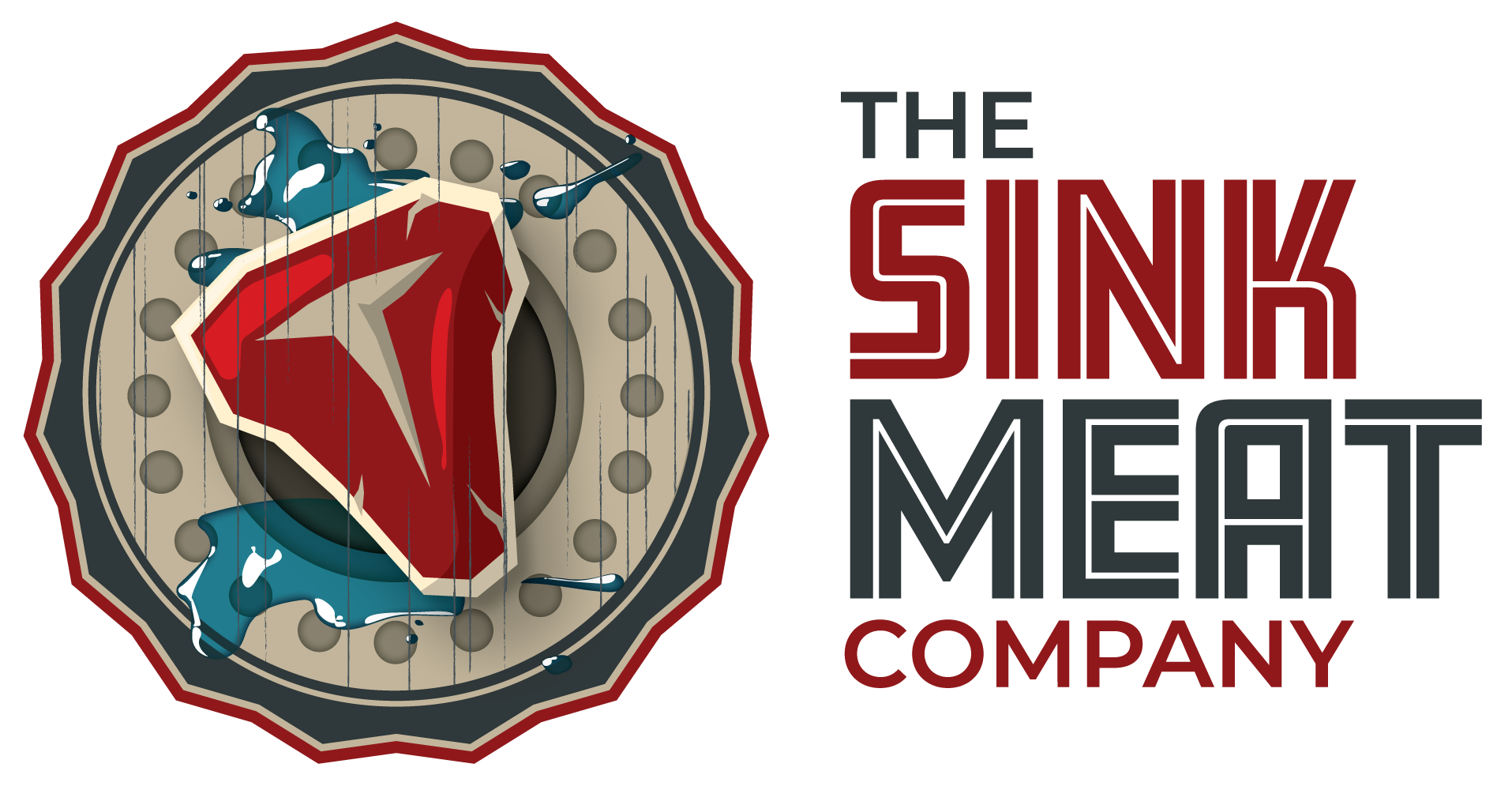 The SinkMeat Company logo