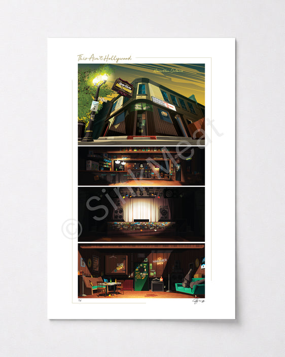 This Ain't Hollywood Full Experience Art Print