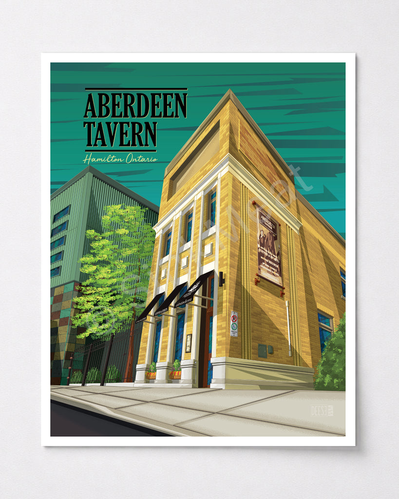 Aberdeen Tavern Art Print
