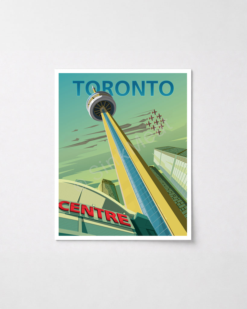 CN Tower Toronto Art Print