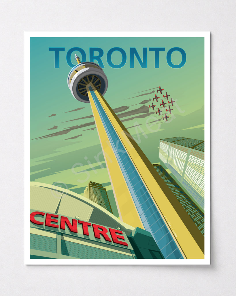 CN Tower Toronto Art Print