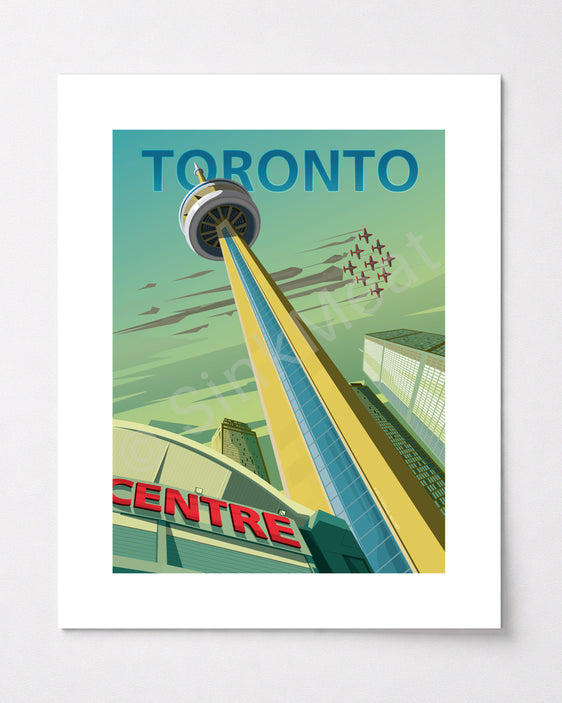 CN Tower Toronto Art Print