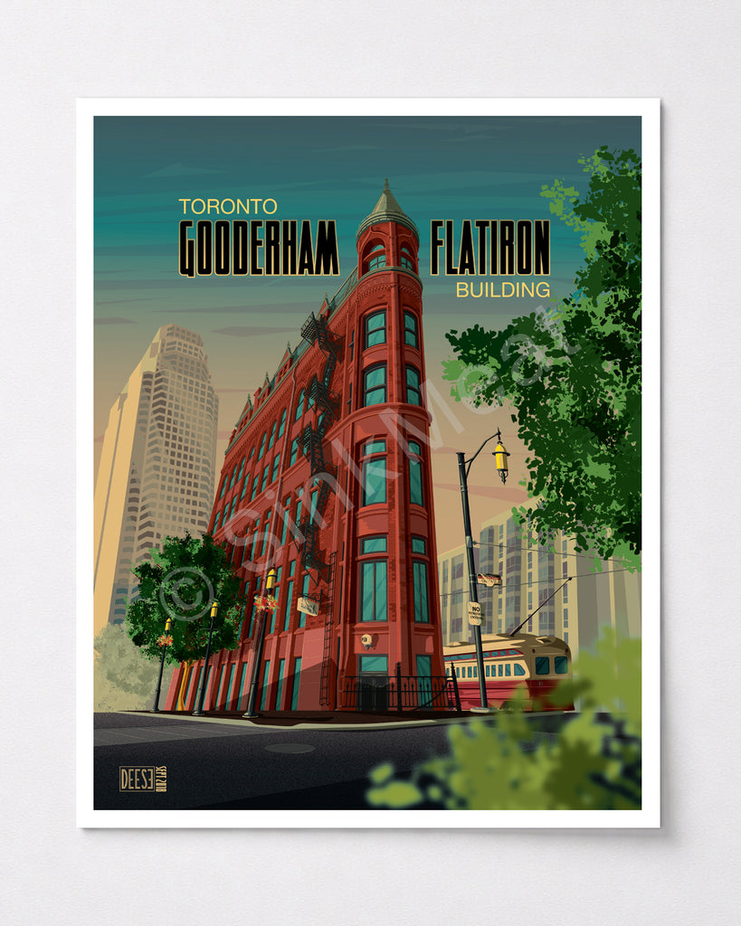 Gooderham Flatiron Building Art Print