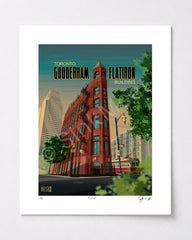 Gooderham Flatiron Building Art Print