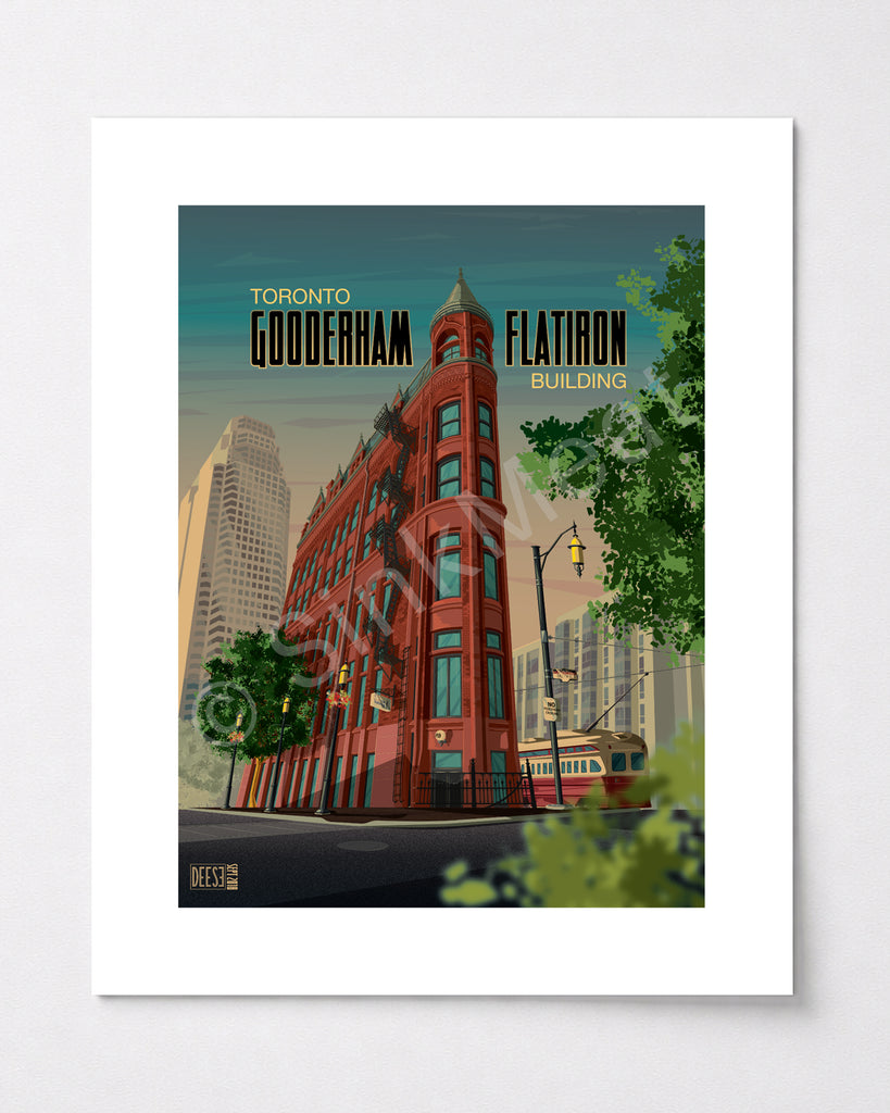 Gooderham Flatiron Building Art Print