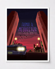 Mc Questen Bridge Art Print