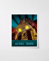 Westdale Theatre Art Print