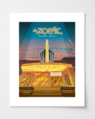 The Zoetic Theatre Art Print